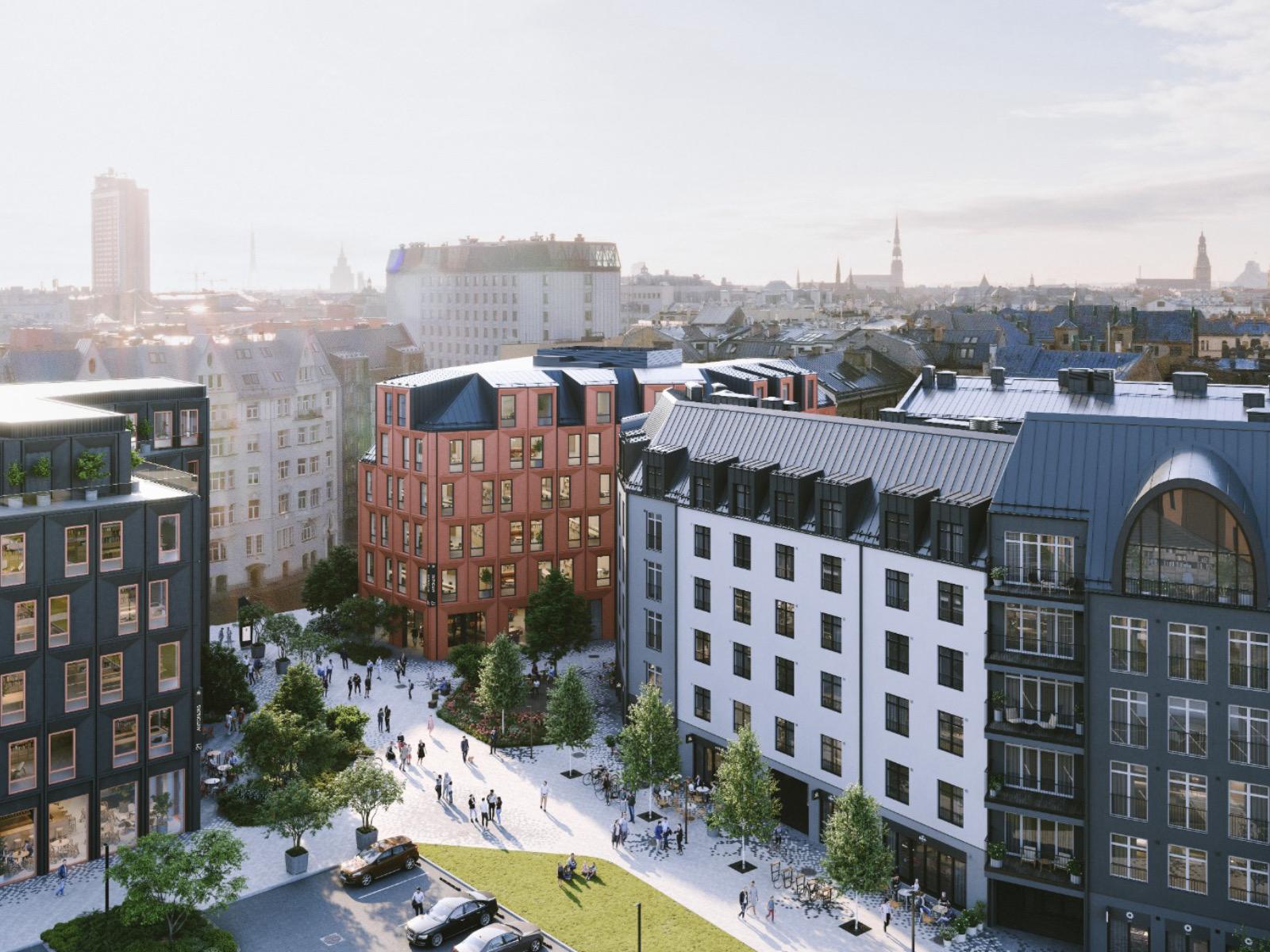 Magdelēnas Kvartāls, Antonijas Street 21, Riga, 1st floor, 261.37m²
